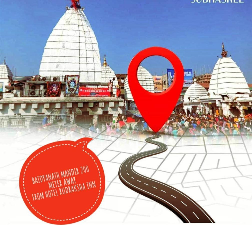 Hotel Rudraksha Inn Deoghar Exteriör bild